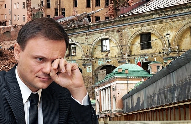 Литвинов назвал главу КГИОП Петербурга несведущим в вопросах архитектуры