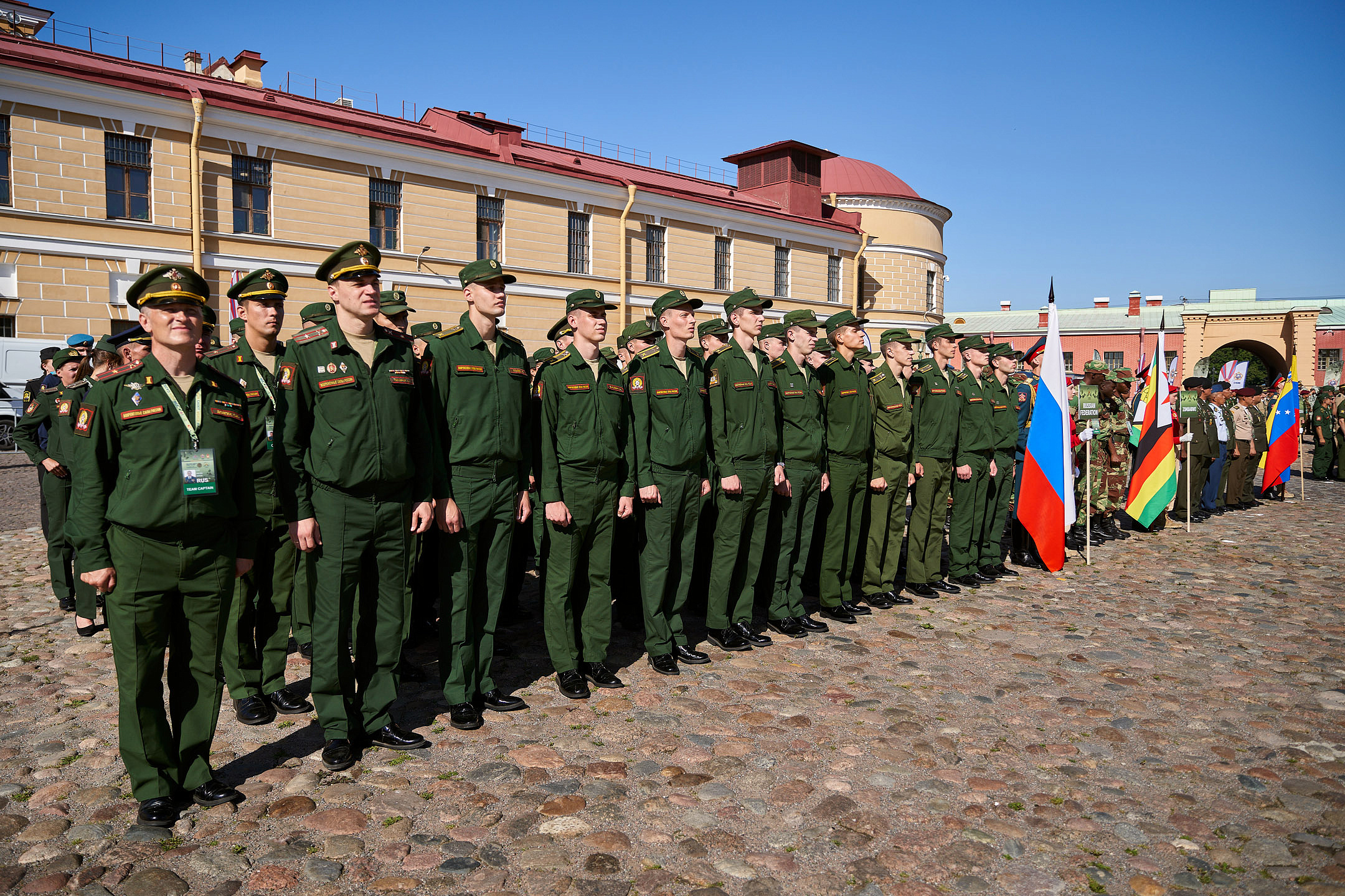 Соревнование будущих воинов в Северной столице. Соревнование будущих воинов в Северной столице.