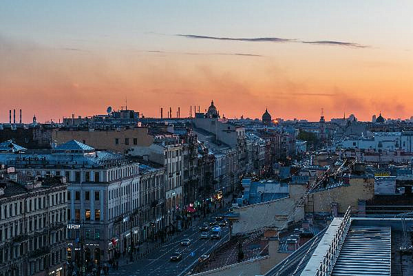 Санкт-Петербург: вид сверху Санкт-Петербург: вид сверху